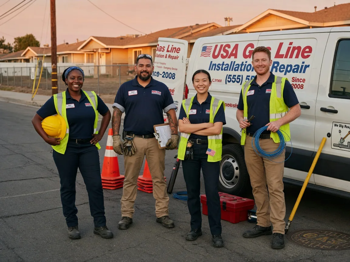 Gas Line Installation company in Metamora, MI